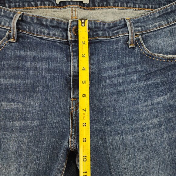 Levi’s 590 Boot Cut Womens 18 18S 38x28 Mid Rise Jeans Open Top Flap Pockets - Picture 13 of 14